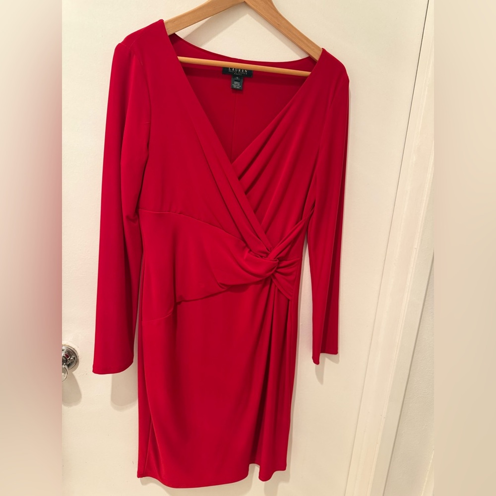 Lauren by Ralph Lauren Red Dress - Size 10